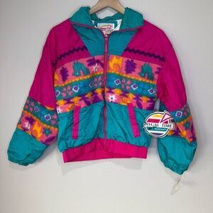 NWT Casual Time Colorful Vintage Jacket